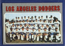 1970 Topps Baseball Cards      411     Los Angeles Dodgers TC